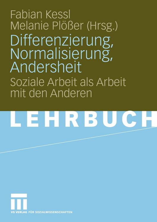 Produktbild: Differenzierung, Normalisierung, Andersheit