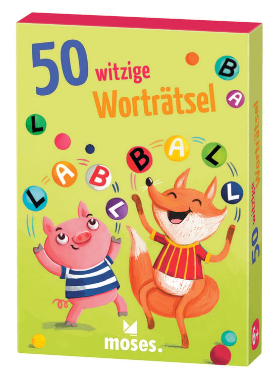 Produktbild: 50 witzige Wortr&auml;tsel