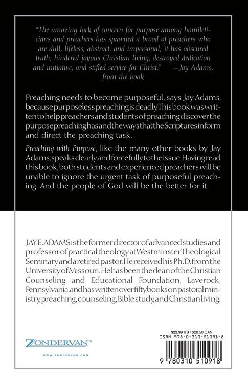 Produktbild: A Preaching with Purpose