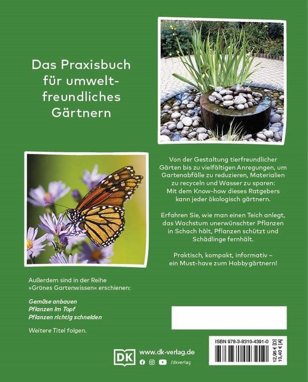 Produktbild: Gr&uuml;nes Gartenwissen. &Ouml;kologisch g&auml;rtnern
