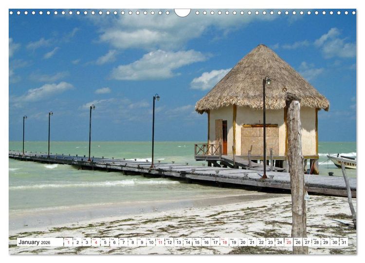 Produktbild: Land of the Maya Mexico-Yucatan (Wall Calendar 2026 DIN A3 landscape), CALVENDO 12 Month Wall Calendar