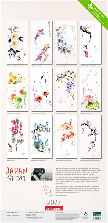 Produktbild: Japan Spirit 2027 - The Art of Sumi-e