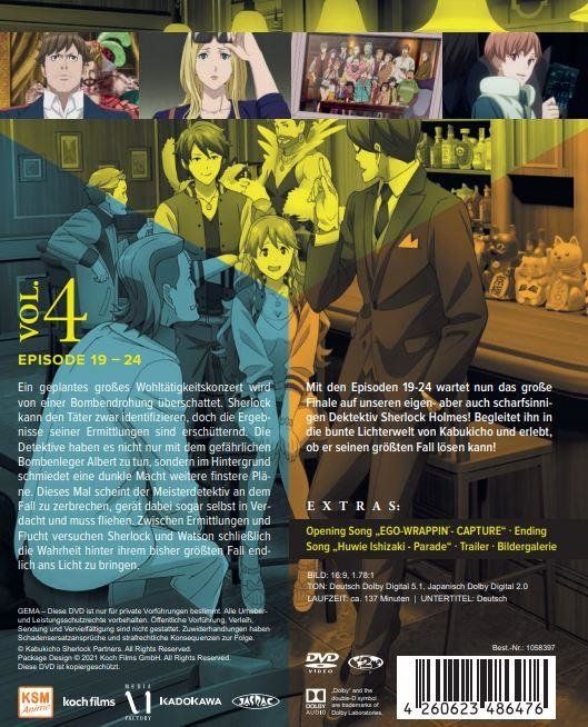 Produktbild: Kabukicho Sherlock - Volume 4 (Ep. 19-24)