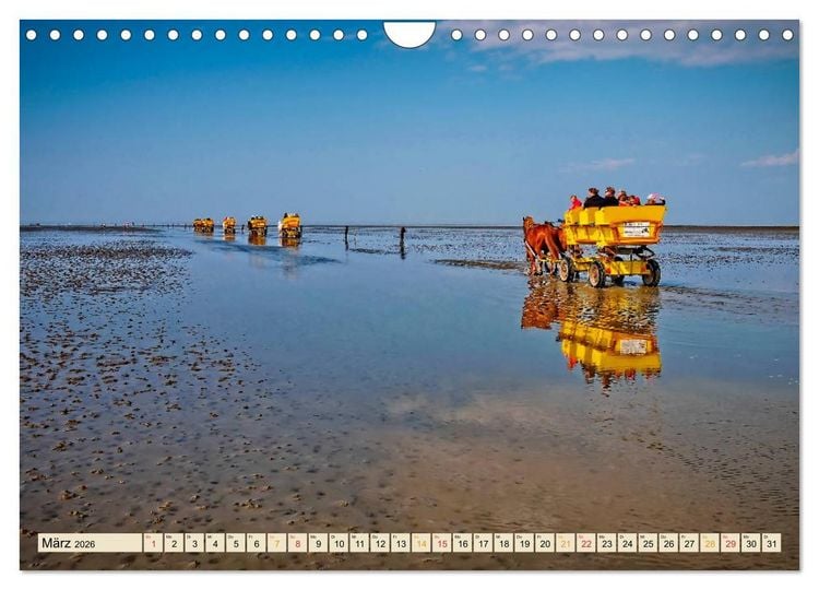 Produktbild: Reise durch Deutschland - Niedersachsen (Wandkalender 2026 DIN A4 quer), CALVENDO Monatskalender