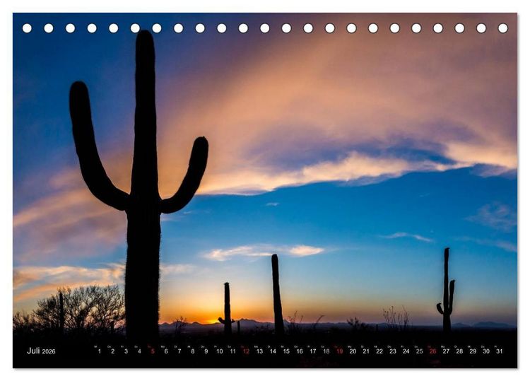 Produktbild: USA Der faszinierende S&uuml;dwesten (Tischkalender 2026 DIN A5 quer), CALVENDO Monatskalender