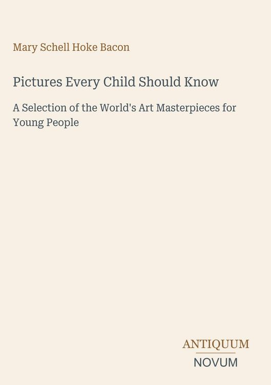 Produktbild: Pictures Every Child Should Know
