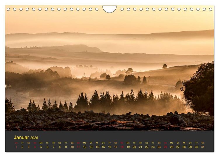 Produktbild: Morgend&auml;mmerung (Wandkalender 2026 DIN A4 quer), CALVENDO Monatskalender
