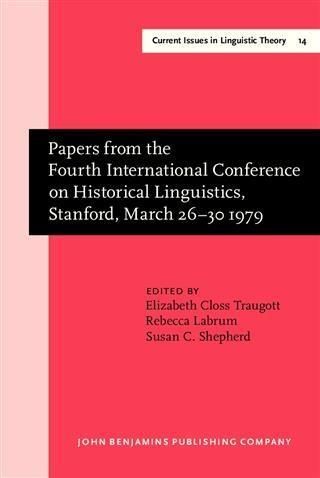 Produktbild: Papers from the Fourth International Conference on Historical Linguistics, Stanford, March 26-30 1979