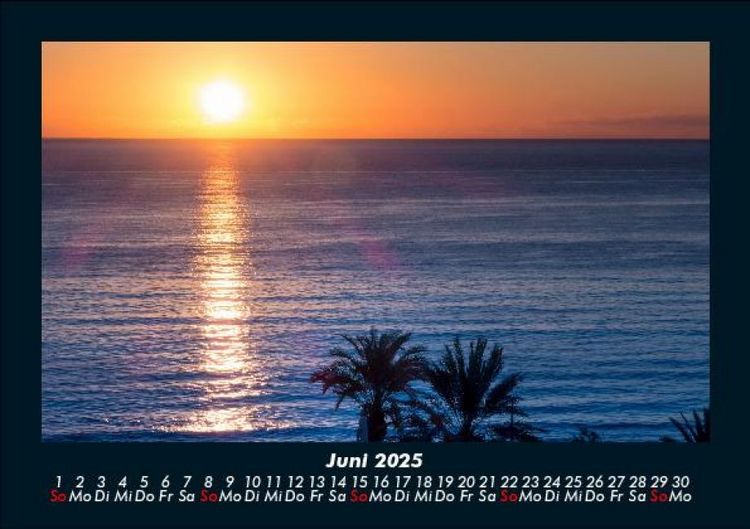 Produktbild: Sonnenunterg&auml;nge 2025 Fotokalender DIN A5