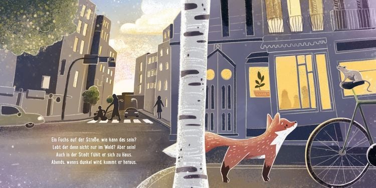 Produktbild: Der kleine Fuchs in der großen Stadt
