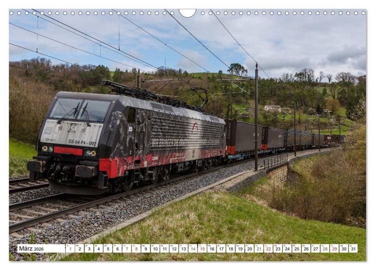 Produktbild: F&uuml;r G&uuml;ter die Bahn (Wandkalender 2026 DIN A3 quer), CALVENDO Monatskalender