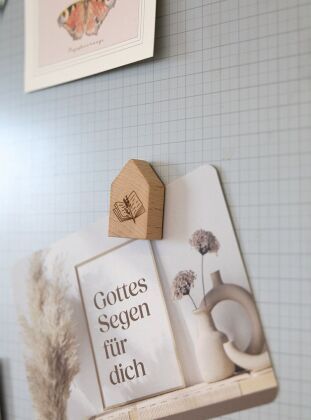Produktbild: Magnetisches Holzhaus Buch