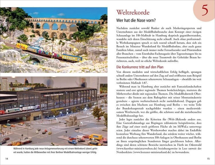 Produktbild: 101 Dinge, die man &uuml;ber das Miniatur Wunderland wissen muss