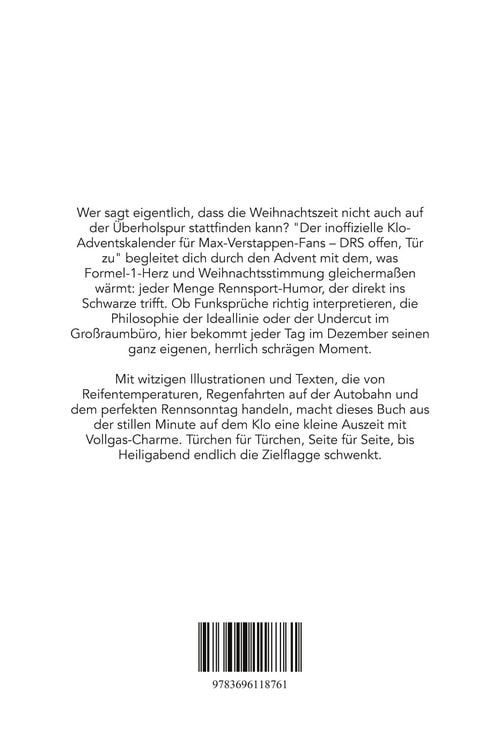 Produktbild: Der inoffizielle Klo-Adventskalender f&uuml;r Max-Verstappen-Fans