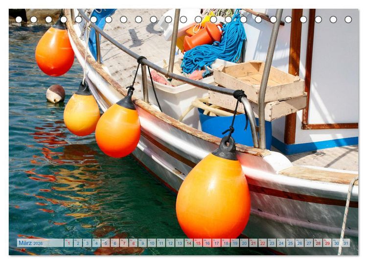 Produktbild: Mein Reisetraum Griechenland (Tischkalender 2026 DIN A5 quer), CALVENDO Monatskalender