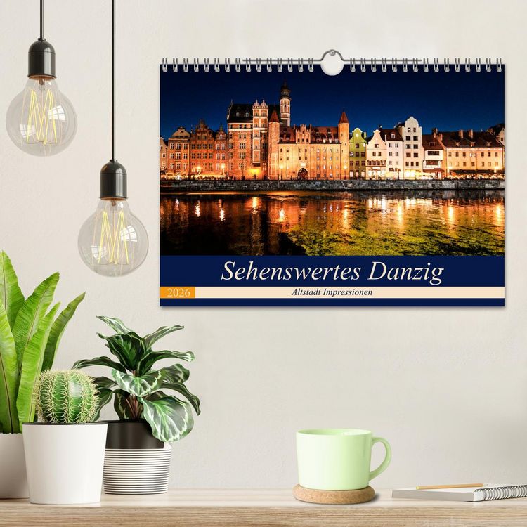 Produktbild: Sehenswertes Danzig (Wandkalender 2026 DIN A4 quer), CALVENDO Monatskalender