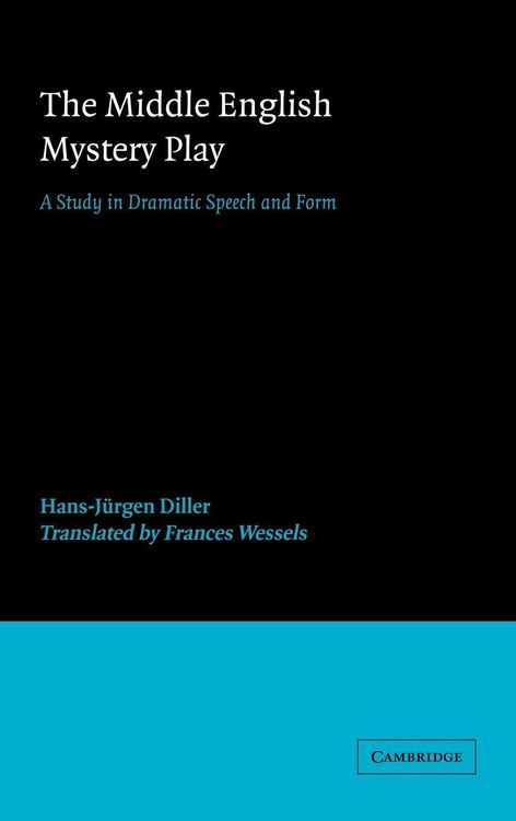 Produktbild: The Middle English Mystery Play