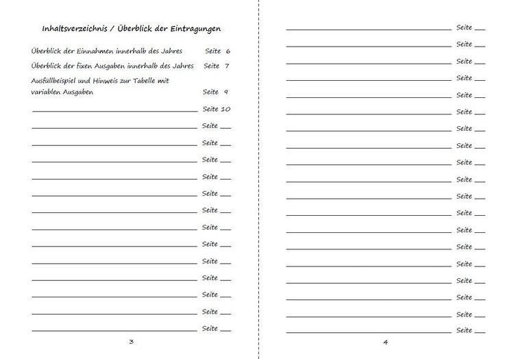 Produktbild: Haushaltsbuch zum Eintragen der Ausgaben