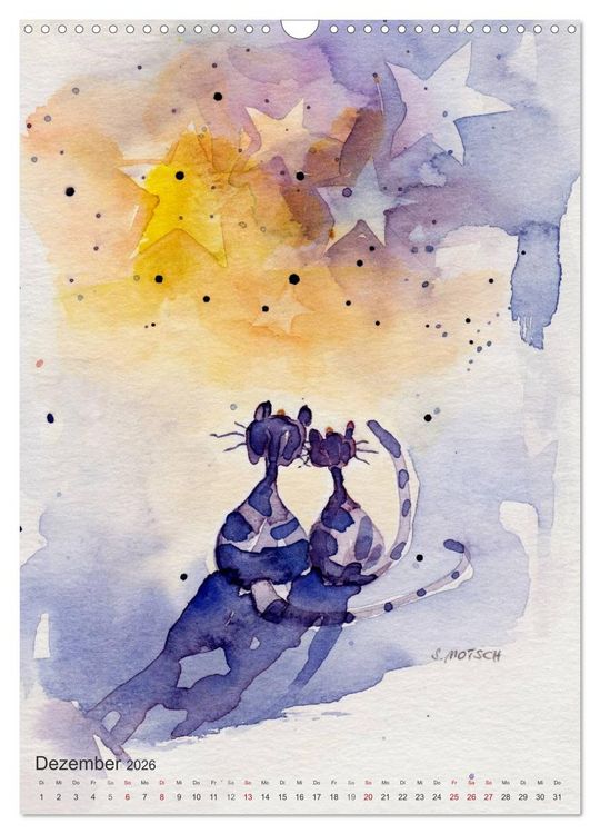 Produktbild: CATS - silent moments, besinnliche Momente (Wandkalender 2026 DIN A3 hoch), CALVENDO Monatskalender