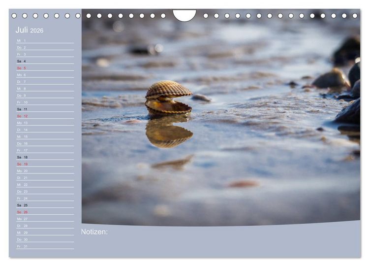 Produktbild: Hooksiel im Friesland (Wandkalender 2026 DIN A4 quer), CALVENDO Monatskalender