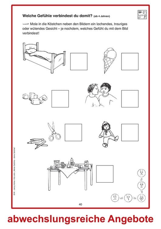 Produktbild: Kita aktiv Projektmappe Meine Gef&uuml;hle &ndash; deine Gef&uuml;hle