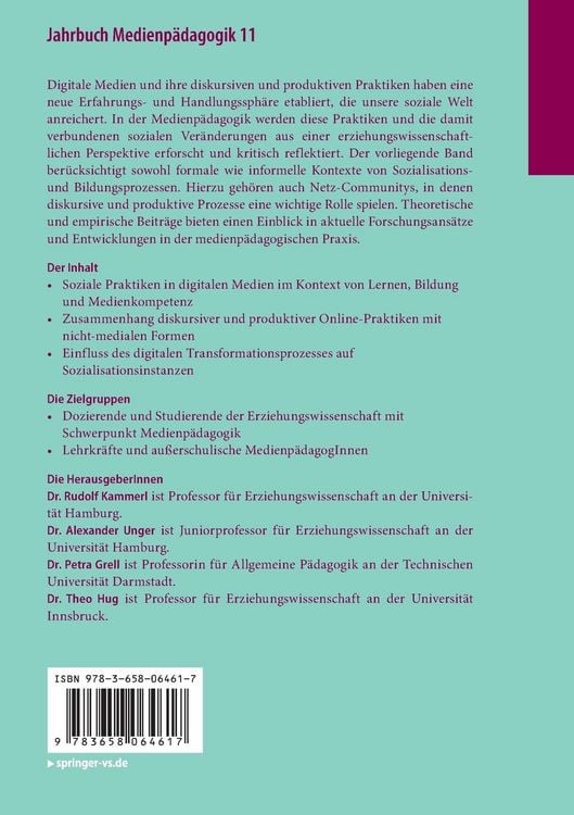 Produktbild: Jahrbuch Medienp&auml;dagogik 11