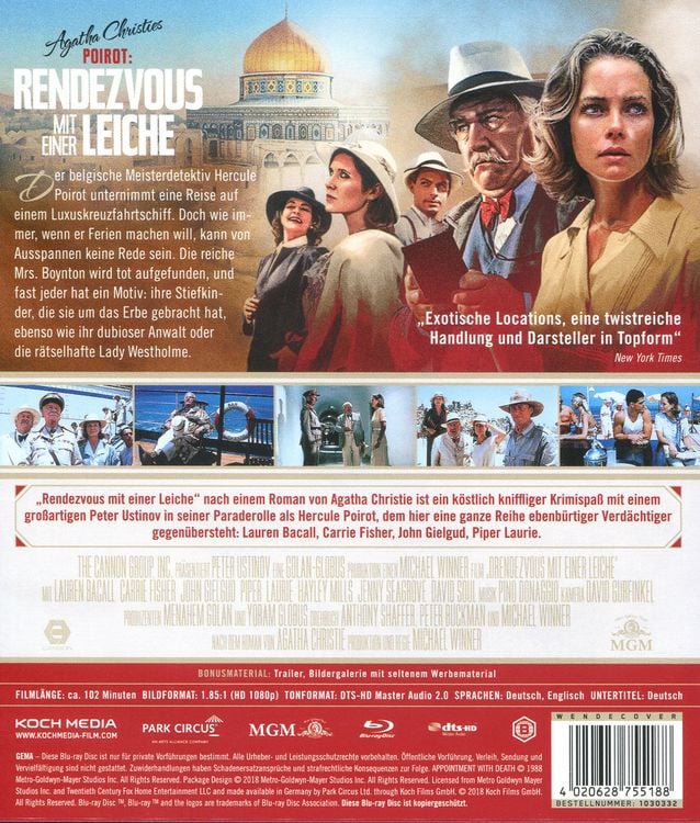 Produktbild: Poirot: Rendezvous mit einer Leiche