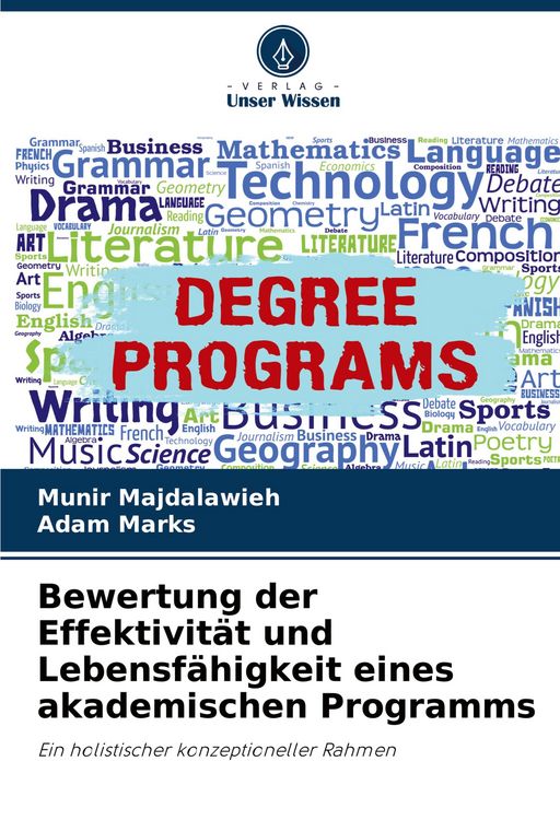 Produktbild: Bewertung der Effektivit&auml;t und Lebensf&auml;higkeit eines akademischen Programms