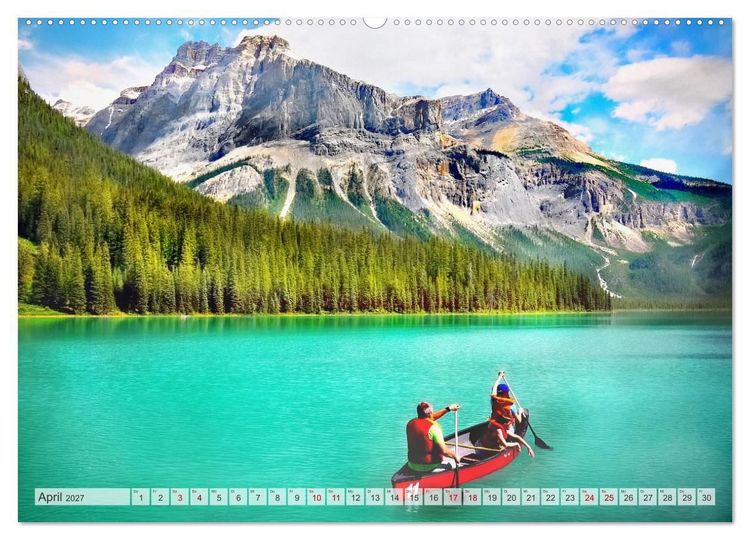 Produktbild: Nationalparks der Welt (Wandkalender 2027 DIN A2 quer), CALVENDO Monatskalender