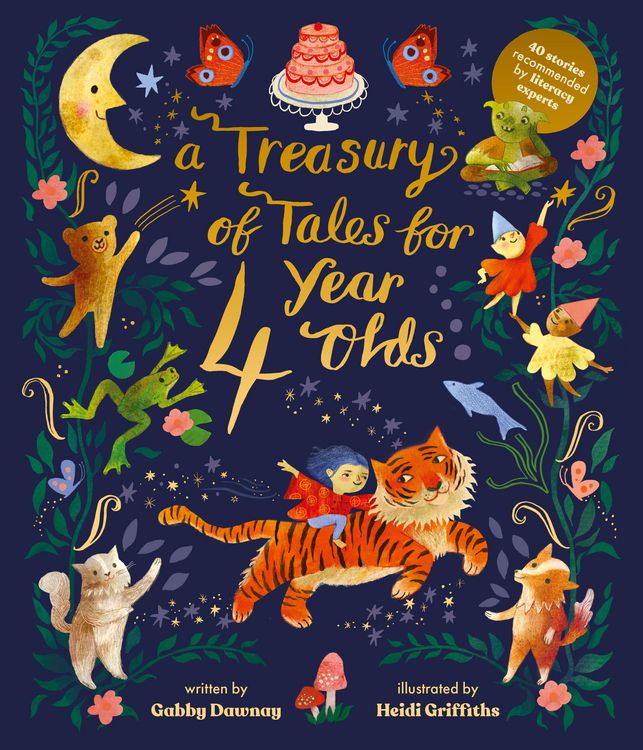 Produktbild: A Treasury of Tales for Four-Year-Olds