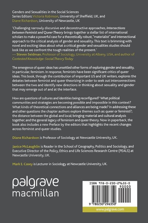 Produktbild: Intersections between Feminist and Queer Theory