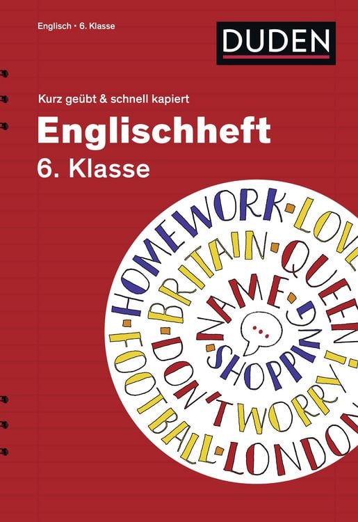 Produktbild: Englischheft 6. Klasse - kurz ge&uuml;bt & schnell kapiert