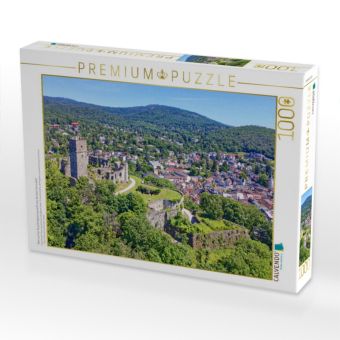 Produktbild: CALVENDO Puzzle Oben auf der Burg K&ouml;nigstein genie&szlig;t man die klare Taunusluft | 1000 Teile Lege-Gr&ouml;&szlig;e 64x48cm Foto-Puzzle f&uuml;r gl&uuml;ckliche Stunden