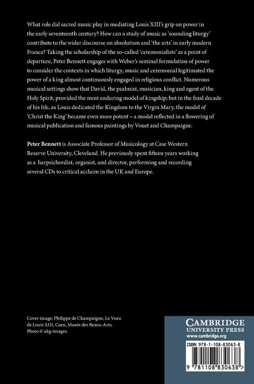 Produktbild: Music and Power at the Court of Louis XIII