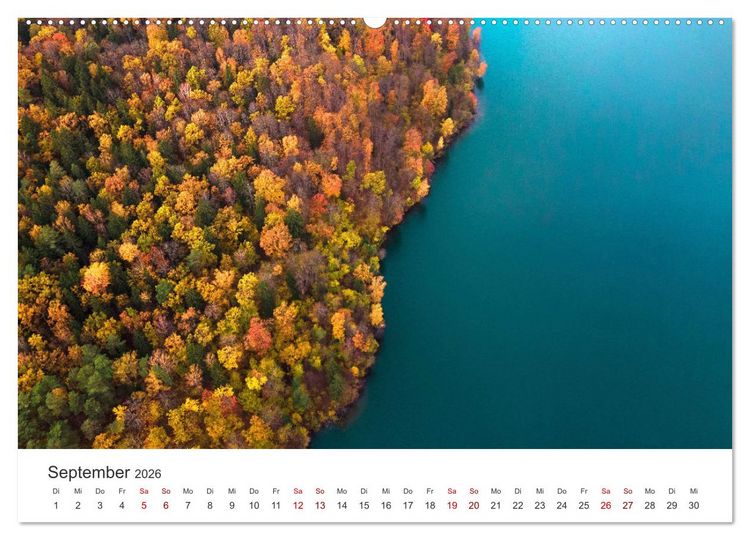Produktbild: Litauen - Eine unvergessliche Reise ins Baltikum. (hochwertiger Premium Wandkalender 2026 DIN A2 quer), Kunstdruck in Hochglanz