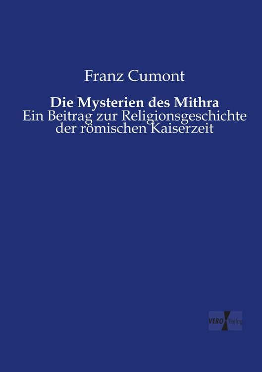 Produktbild: Die Mysterien des Mithra