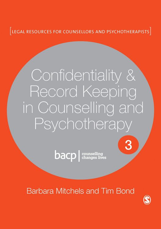 Produktbild: Confidentiality & Record Keeping in Counselling & Psychotherapy