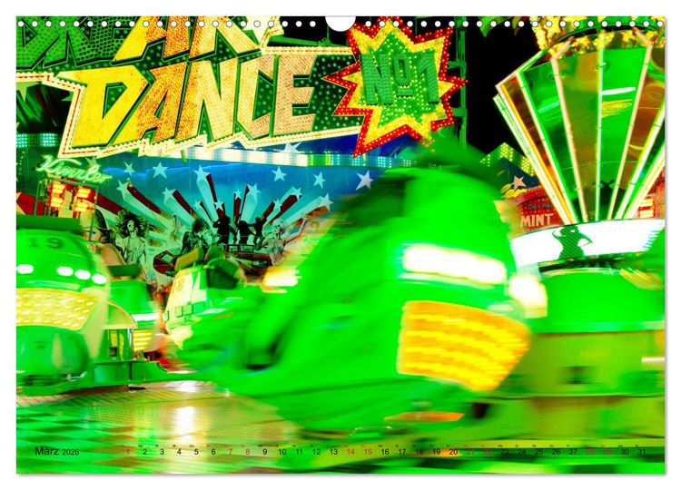 Produktbild: Rheinkirmes in D&uuml;sseldorf (Wandkalender 2026 DIN A3 quer), CALVENDO Monatskalender