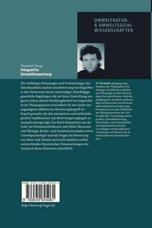 Produktbild: Integrative Umweltbewertung
