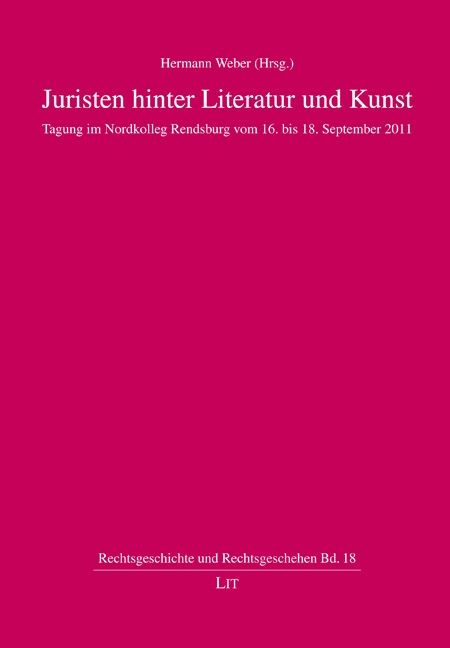 Produktbild: Juristen hinter Literatur und Kunst