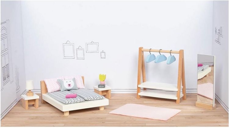 Produktbild: Puppenm&ouml;bel Style, Schlafzimmer