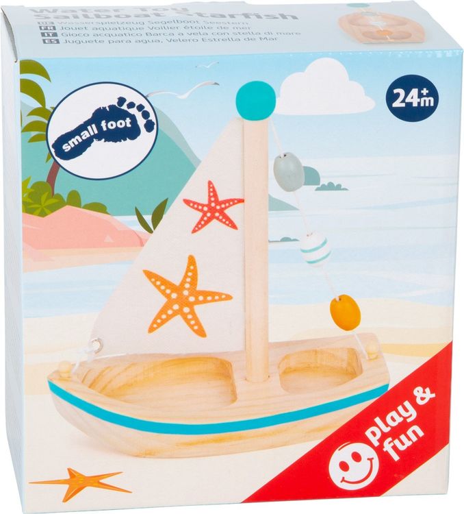 Produktbild: Small foot 11658 - Segelboot Seestern, Wasserspielzeug