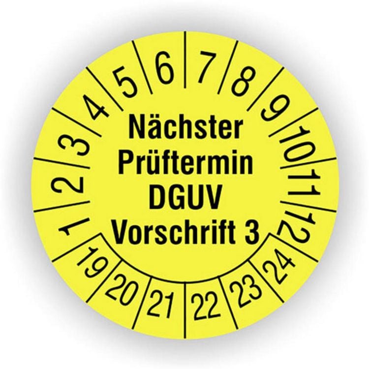 Produktbild: HT Instruments 2002270 Pr&uuml;fplaketten 30mm Sicherheitspr&uuml;fplaketten 1St.