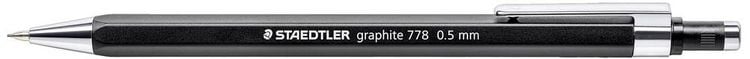 Produktbild: STAEDTLER 778 05-9 Druckbleistift 0.5mm Bezeichnung der H&auml;rte: B