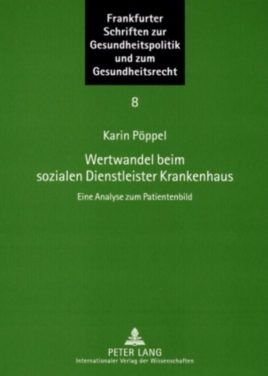Produktbild: Wertwandel beim sozialen Dienstleister Krankenhaus