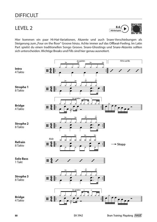 Produktbild: Drum Training Playalong