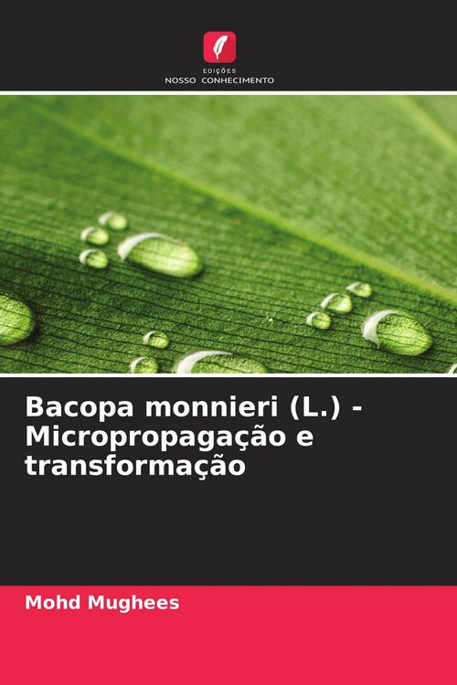 Produktbild: Bacopa monnieri (L.) - Micropropaga&ccedil;&atilde;o e transforma&ccedil;&atilde;o