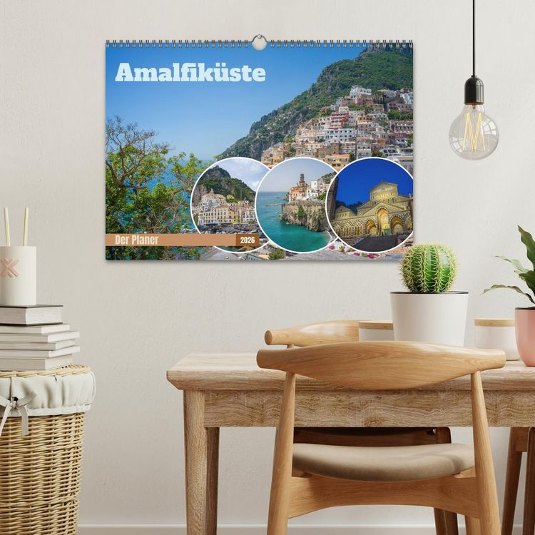 Produktbild: Amalfik&uuml;ste - Der Planer (Wandkalender 2026 DIN A3 quer), CALVENDO Monatskalender