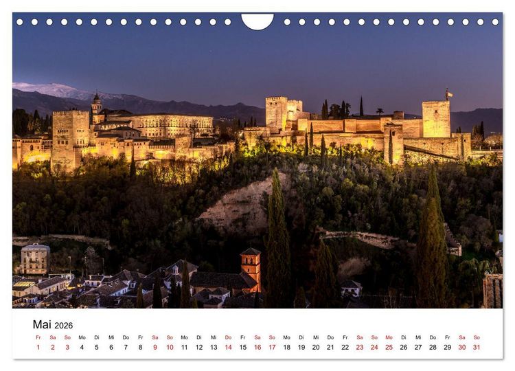 Produktbild: Lichter der Stadt (Wandkalender 2026 DIN A4 quer), CALVENDO Monatskalender