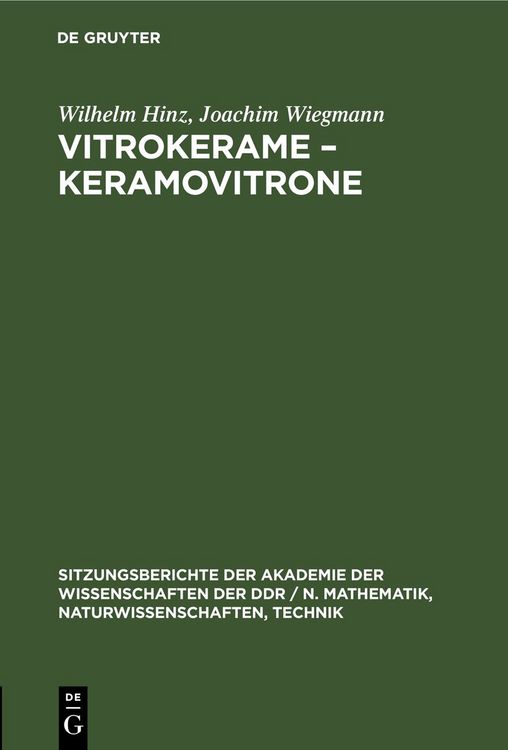 Produktbild: Vitrokerame &ndash; Keramovitrone